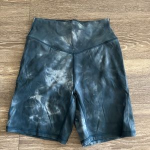 Kamo Fitness Tie Dye Biker Shorts